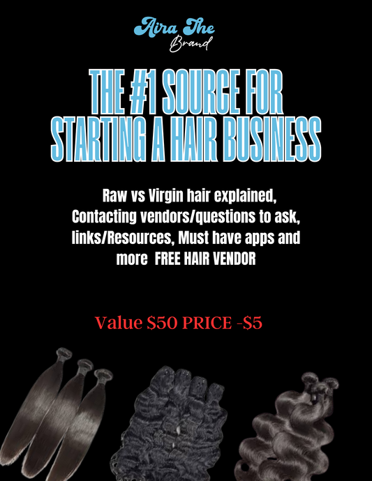 The Number 1 Source For Starting A Hair Business (plus pre bleached and plucked wig vendor)
